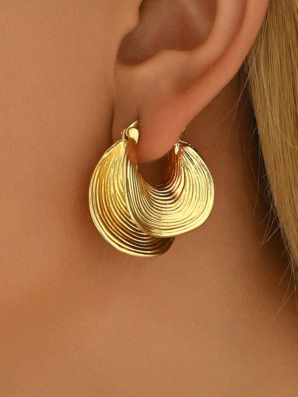 Pendientes Dorados Celeste