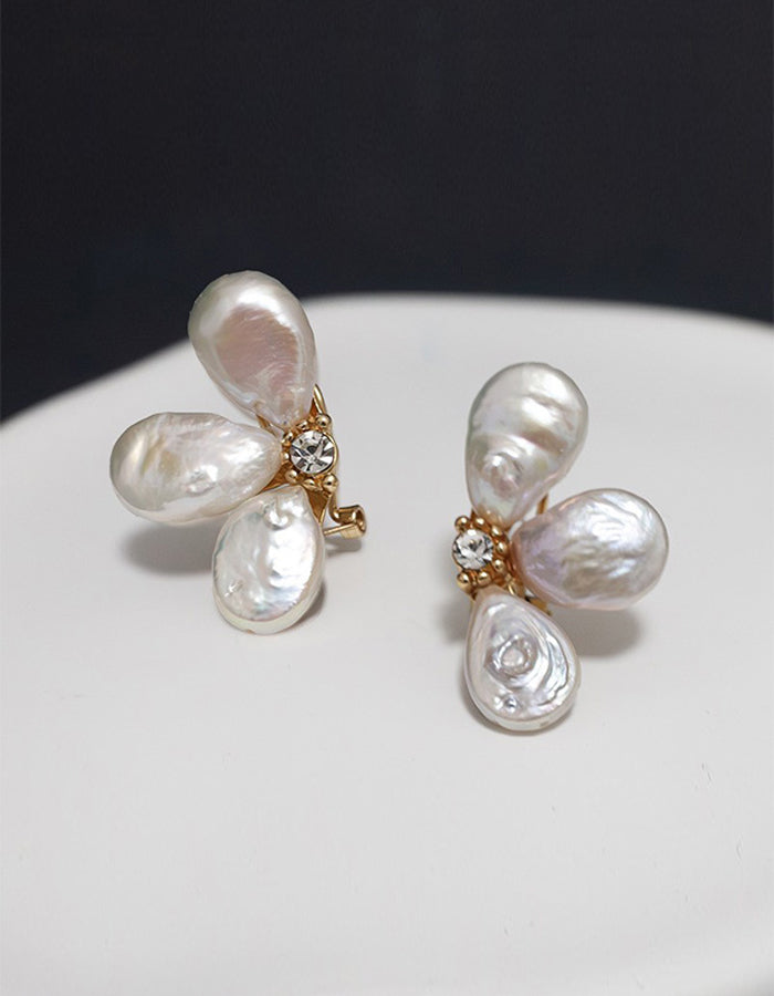 Pendientes Flor de Seda