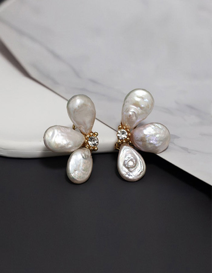 Pendientes Flor de Seda