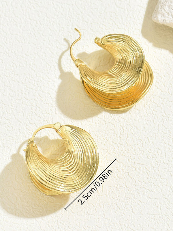 Pendientes Dorados Celeste